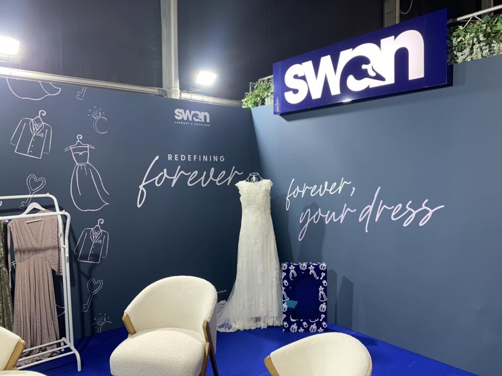 Forever Your Dress stand at Malta Weddings Fair 2023